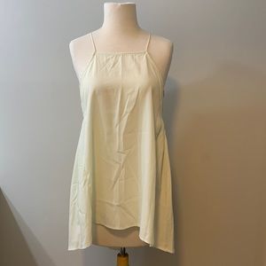 RO&DE Light Green Strapless Top